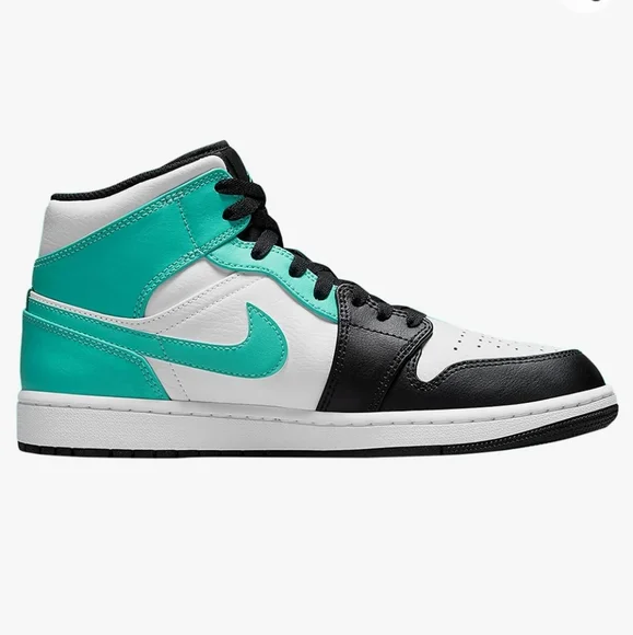 NWOT Men's Jordan 1 Mid Tropical Twist Igloo - Picture 4 of 9